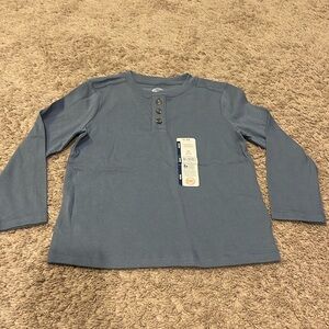 Slate gray/blue long sleeve t-shirt